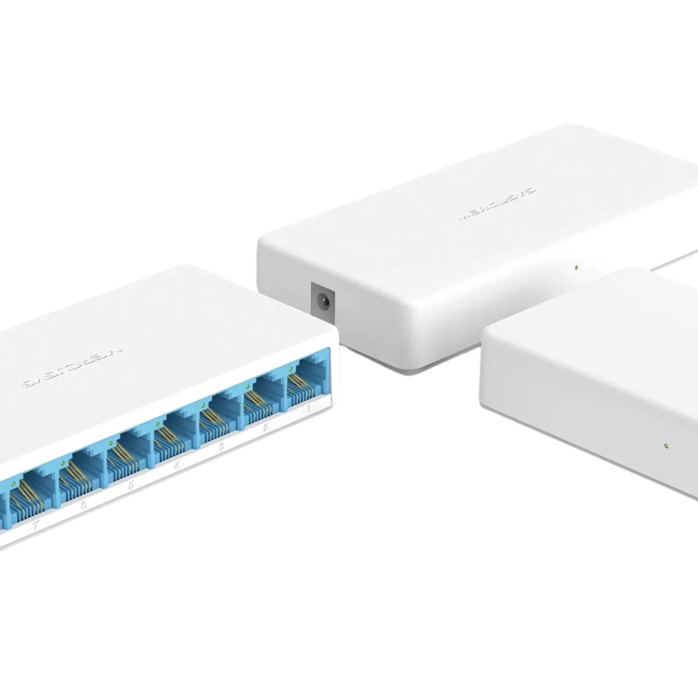 Switch 08 Portas Fast Ethernet 10/100Mbps Mercusys - MS108