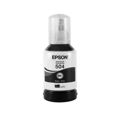 Refil De Tinta Epson T504122 127ml Preto - P/ L4150 L4160 L6171 L6161 L6191
