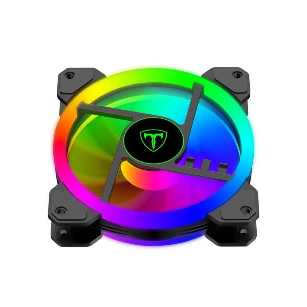 Kit c/ 5 Cooler Fan para Gabinete T-Dagger RGB 120mm - T-TGF515