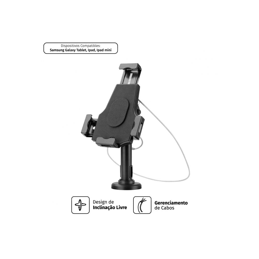 Suporte Para Tablet 7.9" a 10.5" PCYes - PLMSA01A Truedata
