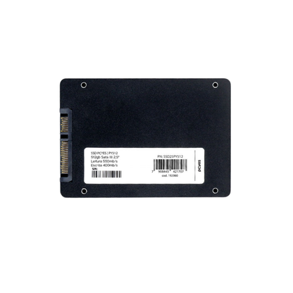 Ssd 480gb (512Gb) PCYes Sata III 2.5" 550Mb/s - SSD25PY512