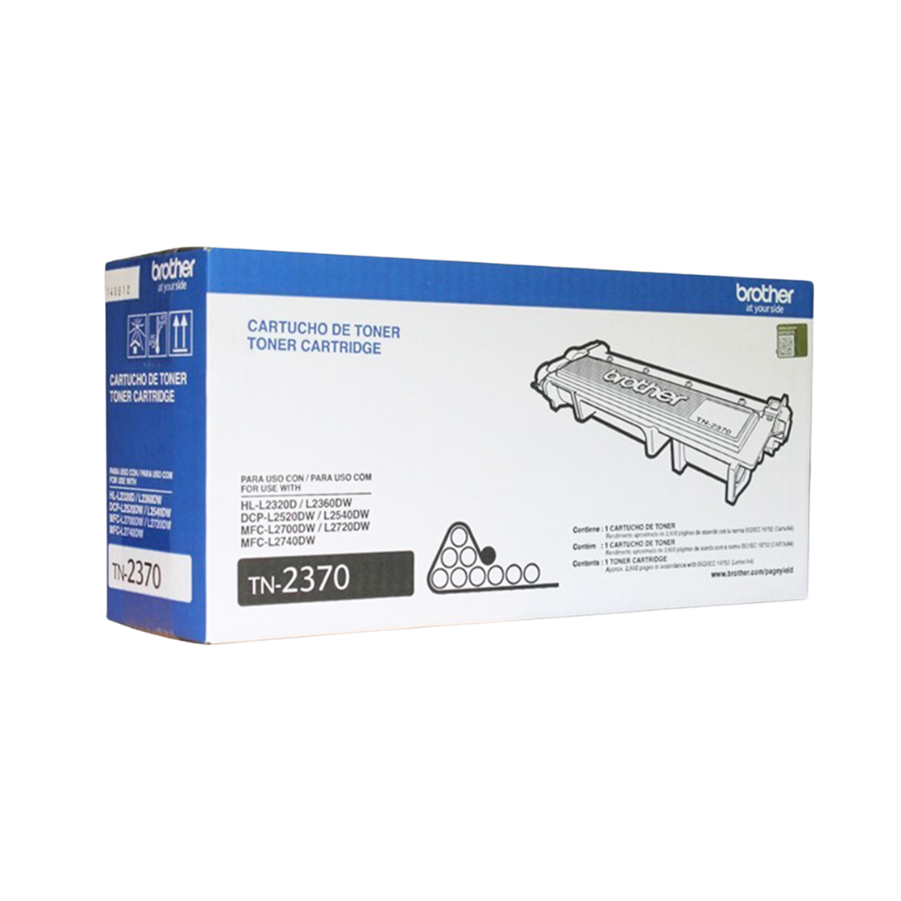 Toner Brother Preto TN2370 P/ HL-L2360DW