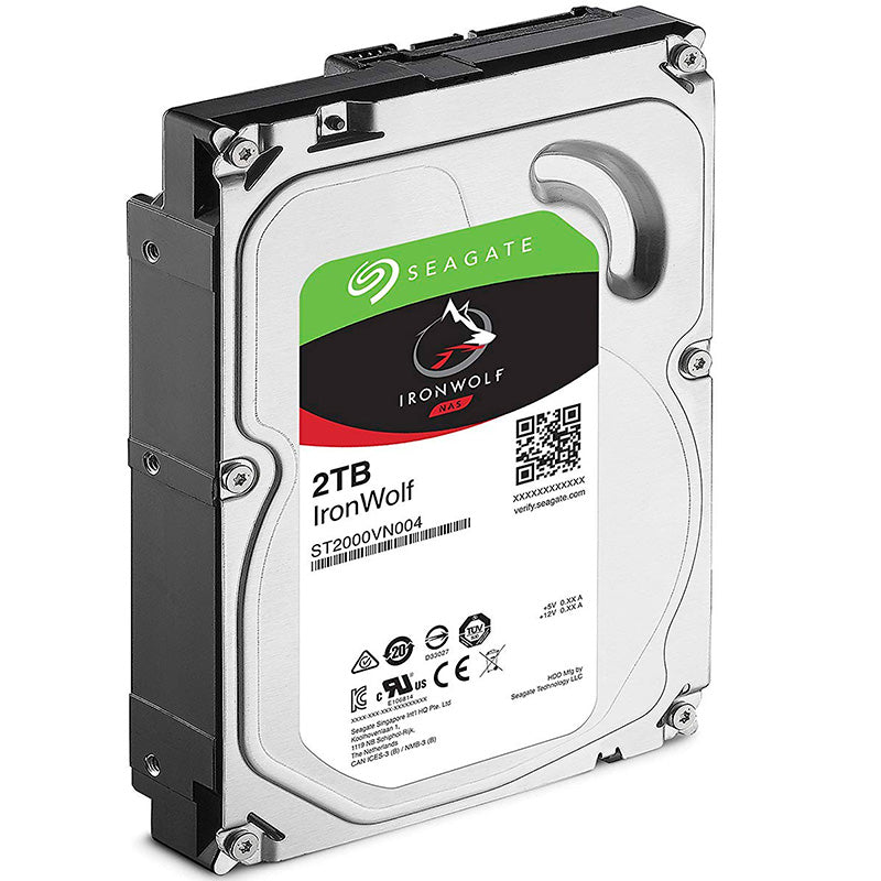 Hd Para Servidor Nas 2tb Seagate Ironwolf Sata 6gb/S 64mb - St2000vn004