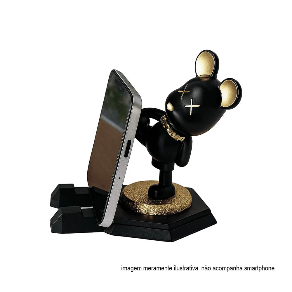 Suporte de Mesa para Smartphone Oberon Urso - OR-SP30