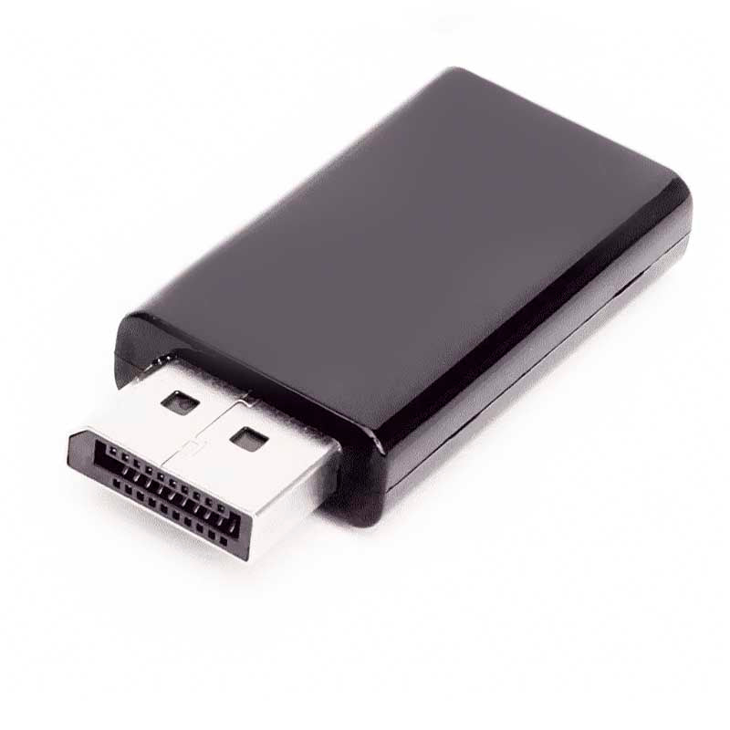 Adaptador Conversor DisplayPort Macho Para Hdmi Fêmea Displayport2Hdmi