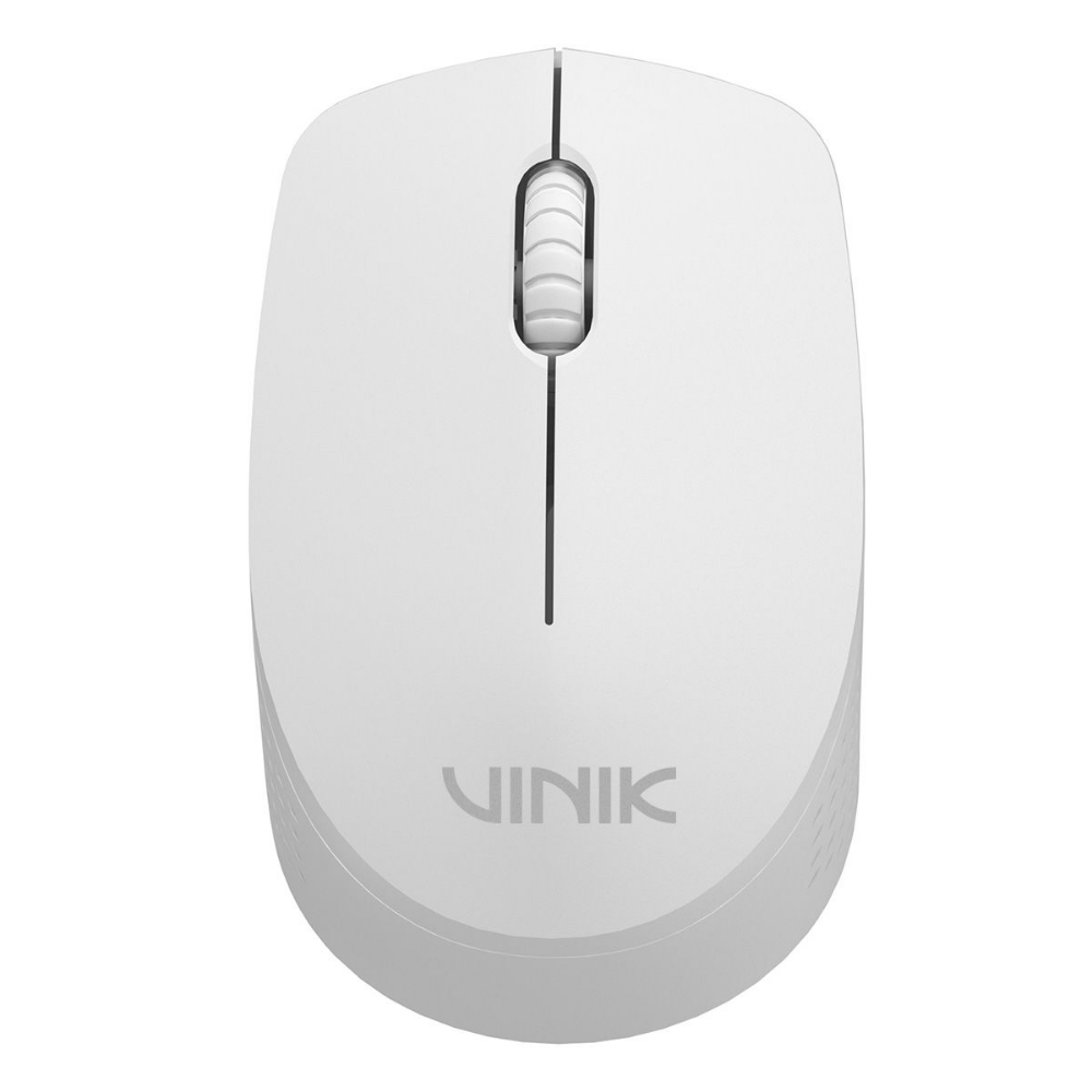Mouse Sem Fio Vinik Feather 1200Dpi Branco - VF110