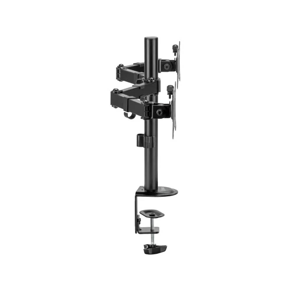 Suporte de Mesa Articulado Para Dois Monitores Fortrek 17" a 32" - FK 445S