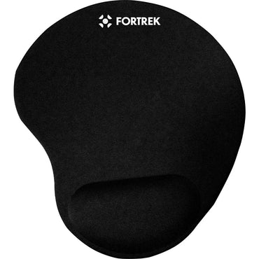 Mousepad Com Apoio De Pulso Ergonômico Em Gel Cor Preto Fortrek - ERG-102