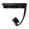 Water Cooler Dual Fan PCYes Tundra 240mm ARGB (Intel/AMD) Black Vulcan - WCTBV240