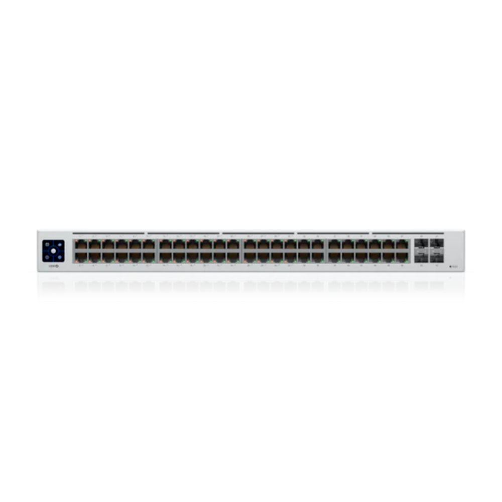 Switch 48 Portas (32 PoE+) Gigabit 10/100/1000 + 04 Sfp Ubiquiti Unifi Gerenciavel - USW-48-POE