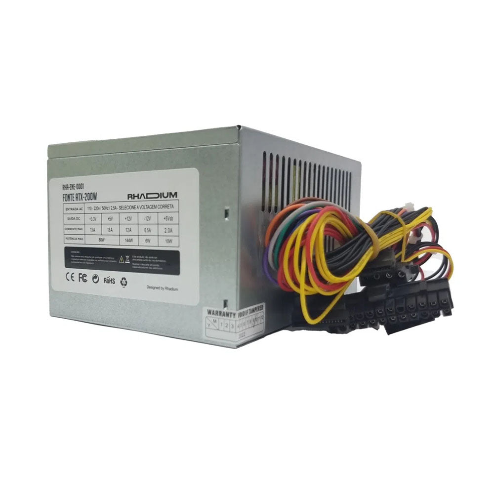 Fonte Atx 200w Rhadium 12v