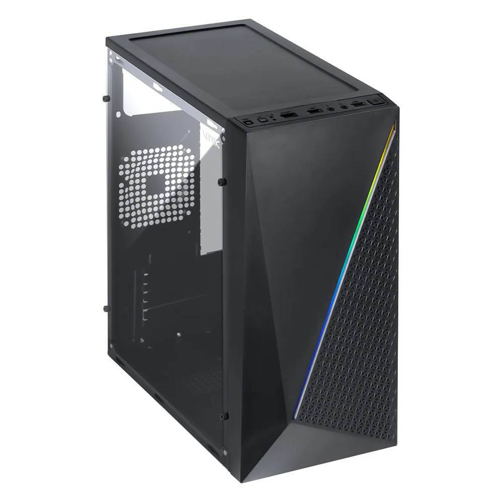 Gabinete Gamer Vinik Murk C/ Lateral em Acrílico - GGMACBK
