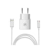Kit Carregador de Parede USB + Cabo Micro USB V8 Nano Mob 1m GShield Branco - GS-4992