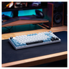 Teclado Gamer Mecanico PCYes Arkeum 75% Switch Blue Summit Edition Azul / Branco - AKSM75BBR