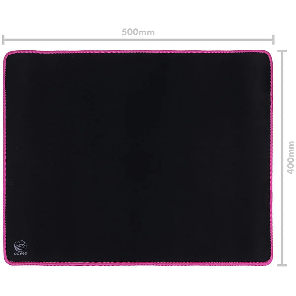 Mousepad Gamer PCYes Pink Medium Estilo Speed Rosa 500X400MM - PMC50X40P