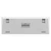 Teclado Gamer Mecanico PCYes 60% Usb A / Tipo C RGB Rainbow Switch Red Anti Ghost Kuromori White Ghost - PTKMWG60RD
