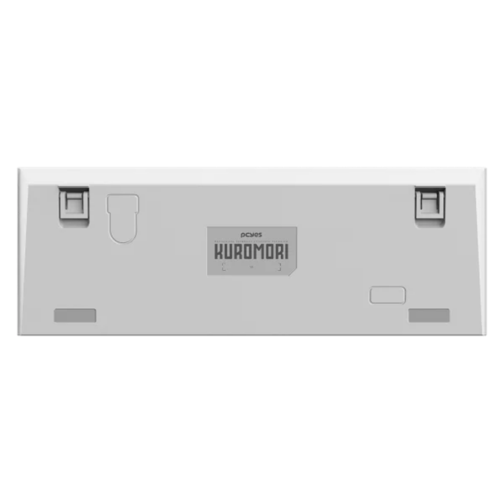 Teclado Gamer Mecanico PCYes 60% Usb A / Tipo C RGB Rainbow Switch Red Anti Ghost Kuromori White Ghost - PTKMWG60RD