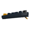 Teclado Gamer Mecanico PCYes Arkeum 75% Switch Red Sunset Edition Azul / Amarelo - AKSS75RBR