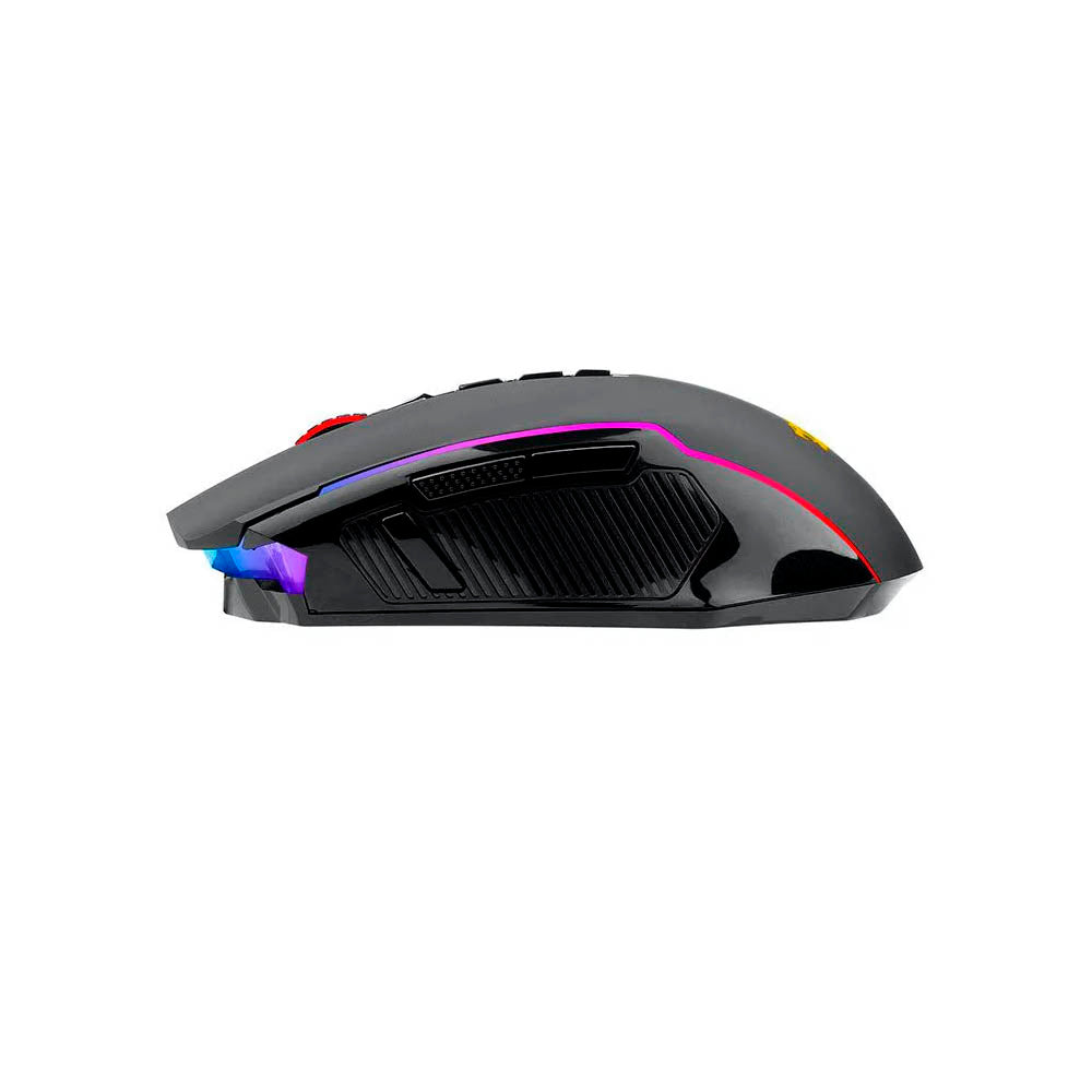 Mouse Gamer Sem Fio Redragon Nix Wireless 10000 dpi 9 Botões Preto RGB - M914-RGB