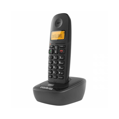 Telefone Ramal Sem Fio Intelbras Ts2511 Preto Ident De Chamadas - 4122511