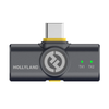 Microfone Sem Fio Wireless Lapela Tipo C Holyland Lark M2 Duo C/ 2 Microfones e Base de Carregamento