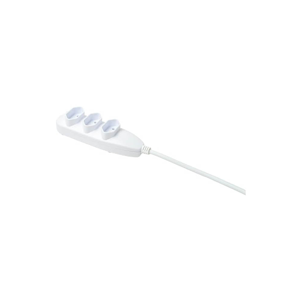 Extensão Elétrica 3 Tomadas 10A 3mt Bivolt Branca Intelbras EXT 3003 - 4830153