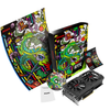 Placa De Video 8Gb  RTX 3070  Gddr6  PCYES  Graffiti Series Nvidia GeForce  256 Bits 1x Hdmi 3x Displayport- PRTX3070GP