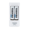 Carregador De Pilhas USB Toshiba C/ 2 Pilhas AA 2000Mah - TNHC-6GME2 CB