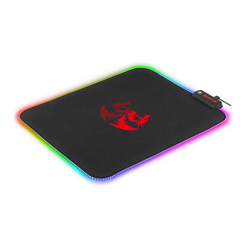 Mousepad Gamer Redragon Pluto RGB Gd 330x260mm - P026