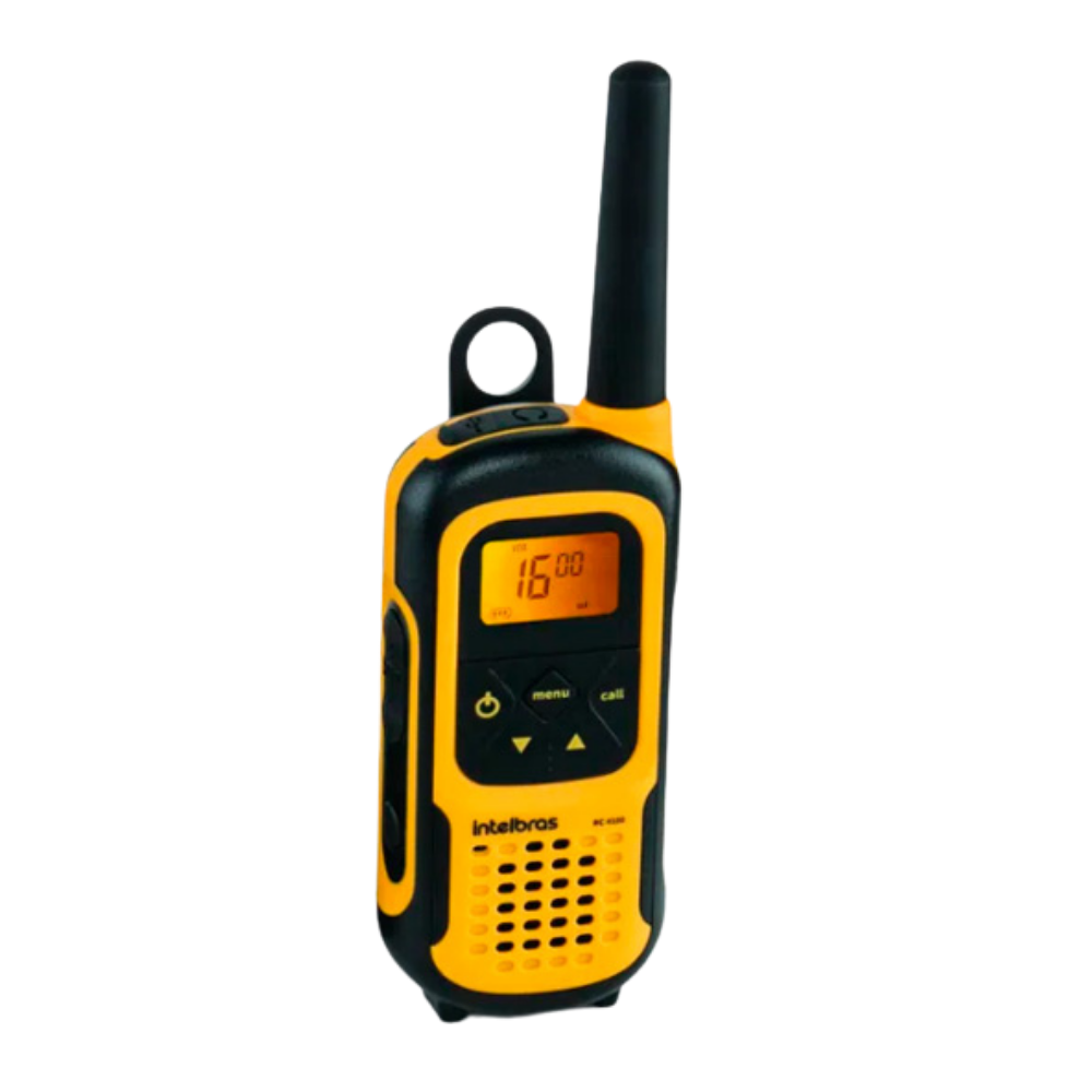 Radio de Comunicação Walkie Talkie Intelbras RC4102 Amarelo - 4528102