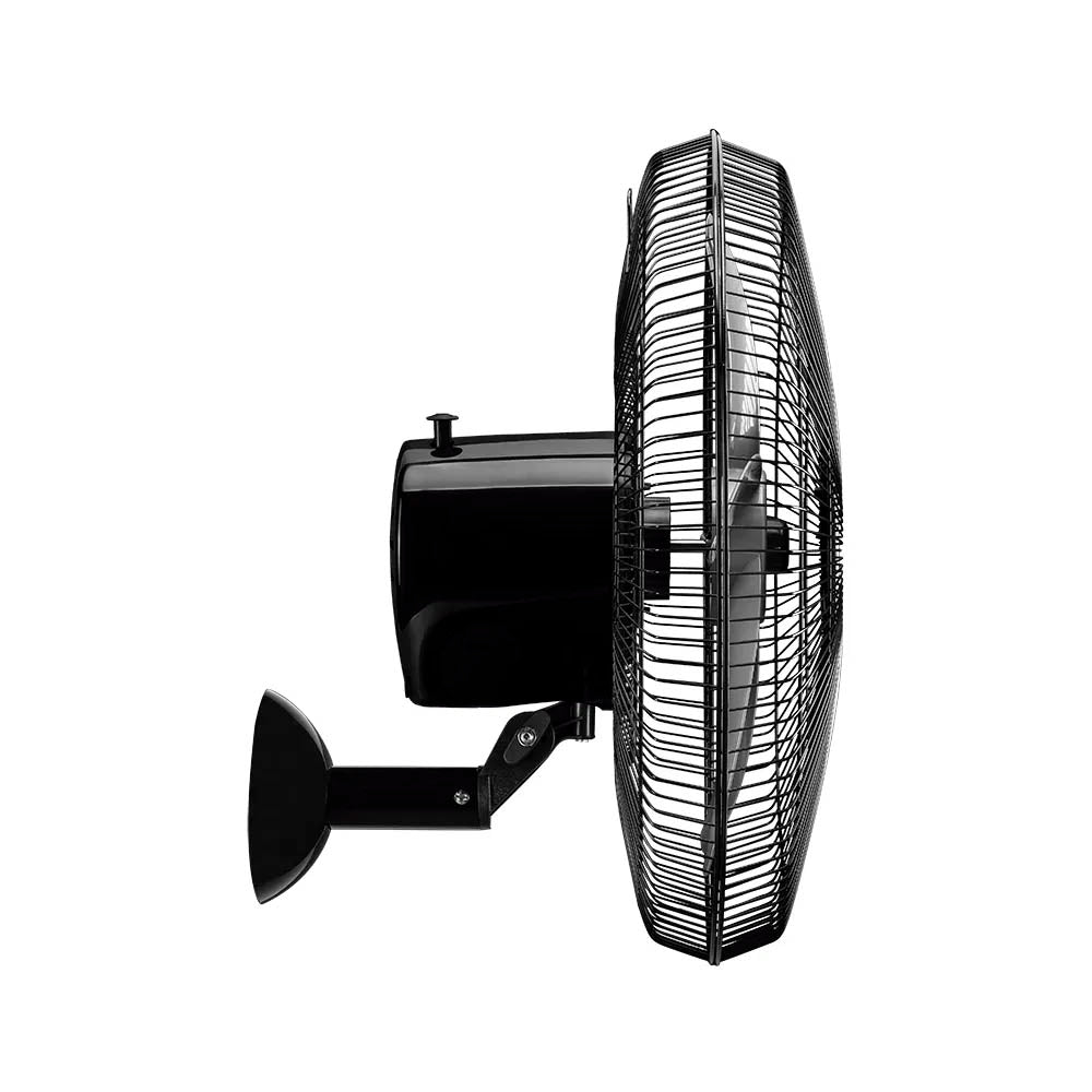 Ventilador Osc Parede Steel 50Cm 6 Pás Bivolt Ventisol Preto/Prata - 29697