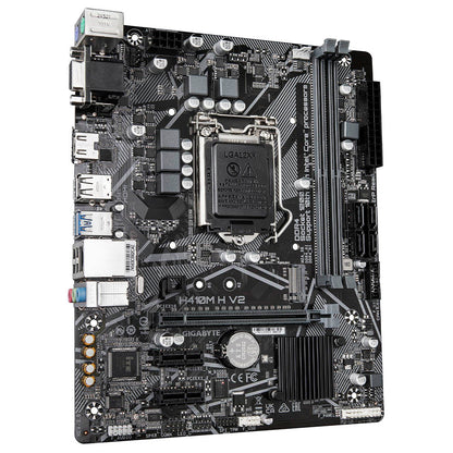 Placa Mae Gigabyte H410M H V2 Ultra Durable Lga 1200 Ddr4 2933mhz Hdmi M.2 Usb 3.2 (9a e 10a Geração)