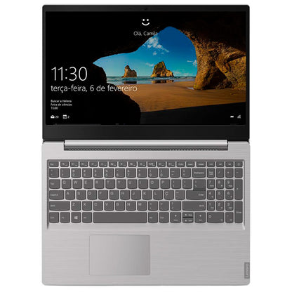 Notebook Lenovo Ultrafino Ideapad S145 I5-8265u 4gb 1tb Win10 15.6 Pols 81s90006br Prata