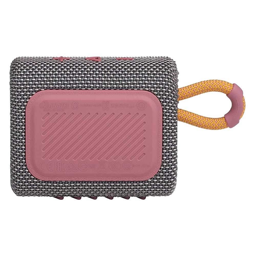 Caixa de Som Portátil Bluetooth JBL GO3 4.2W Cinza - JBLGO3GRY