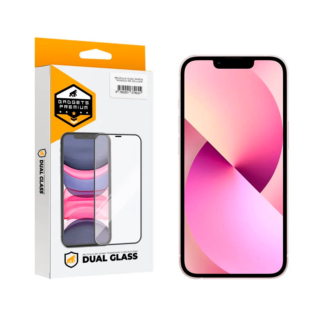 Pelicula para Iphone 13 Dual Glass GShield - GS-3841