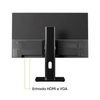 Monitor Corporativo Led 23.8 Pols Get Slim Hdmi Vga 120Hz 1920 x 1080 Preto - 72668