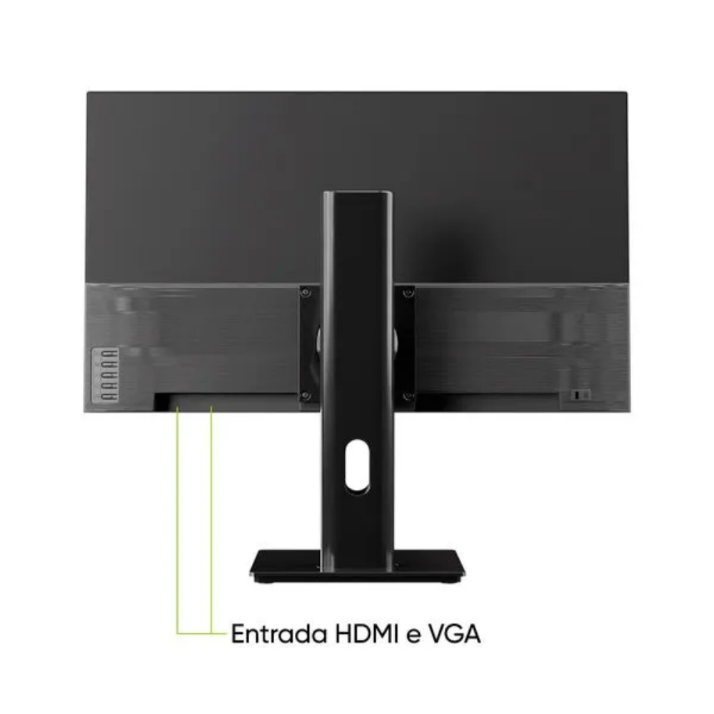 Monitor Corporativo Led 23.8 Pols Get Slim Hdmi Vga 120Hz 1920 x 1080 Preto - 72668