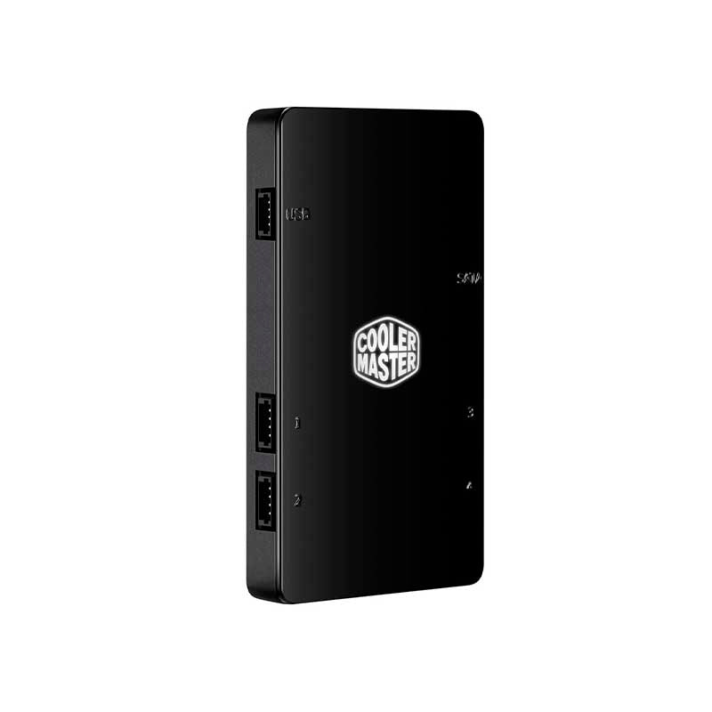 Controlador LED RGB MFY Sata 12V 4 Saídas Cooler Master - RCSN-NNUDK-R
