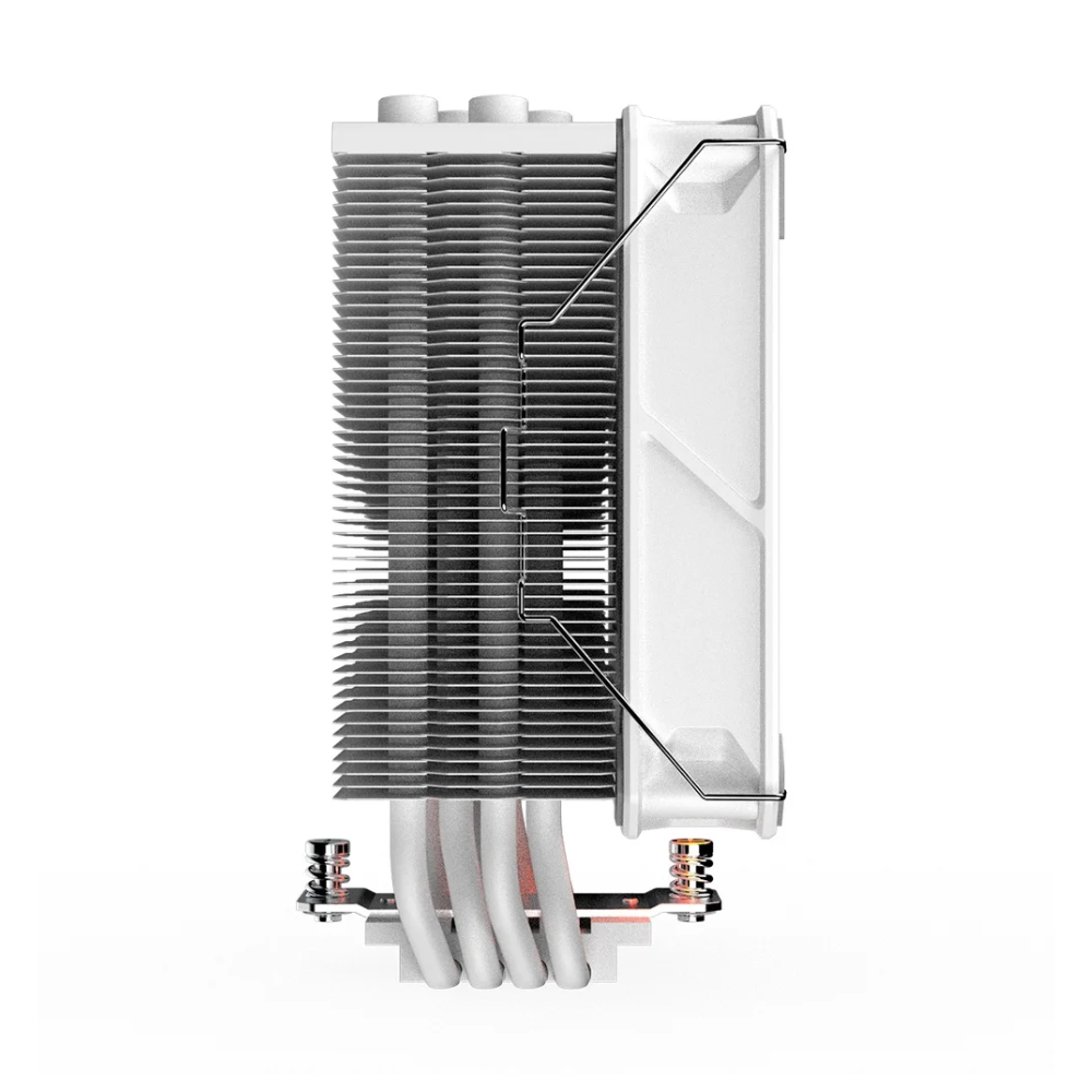 Air Cooler Single Fan PCYes  Frost Pulse 120mm ARGB TDP 180W (Intel/AMD) Branco - PEFPARGBWG