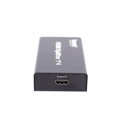 Splitter Multiplicador Divisor De Sinal Hdmi 4 Portas 1 X 4 Full HD Tomate - MTV-114 Truedata