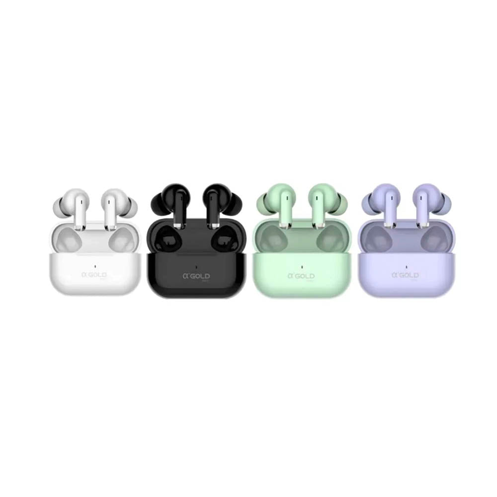 Fone De Ouvido Bluetooth aGold C/ Estojo de Carregamento + Capa Protetora BT 5.4 - FN-BT28