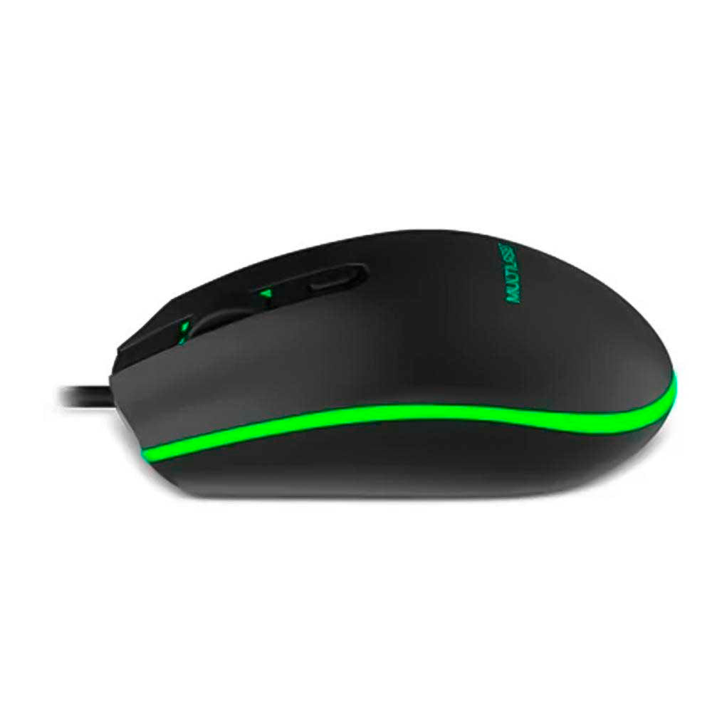 Mouse Gamer Multilaser 2400DPI 7 Cores LED - MO298