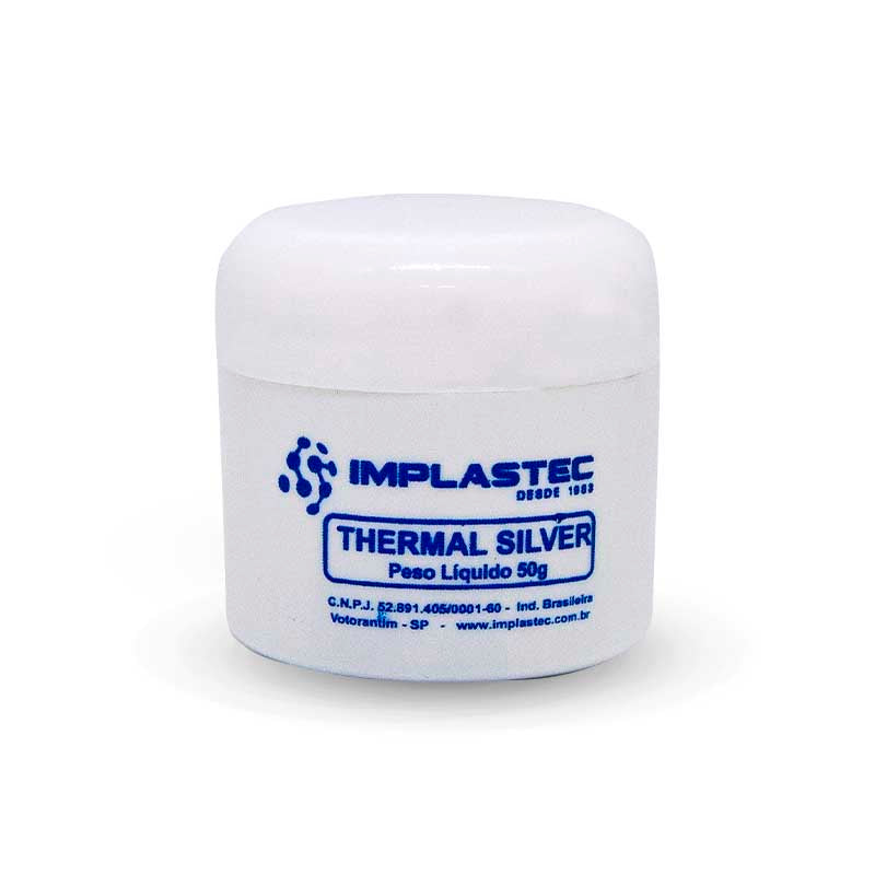 Pasta Termica Thermal Silver Implastec - 50gr Truedata