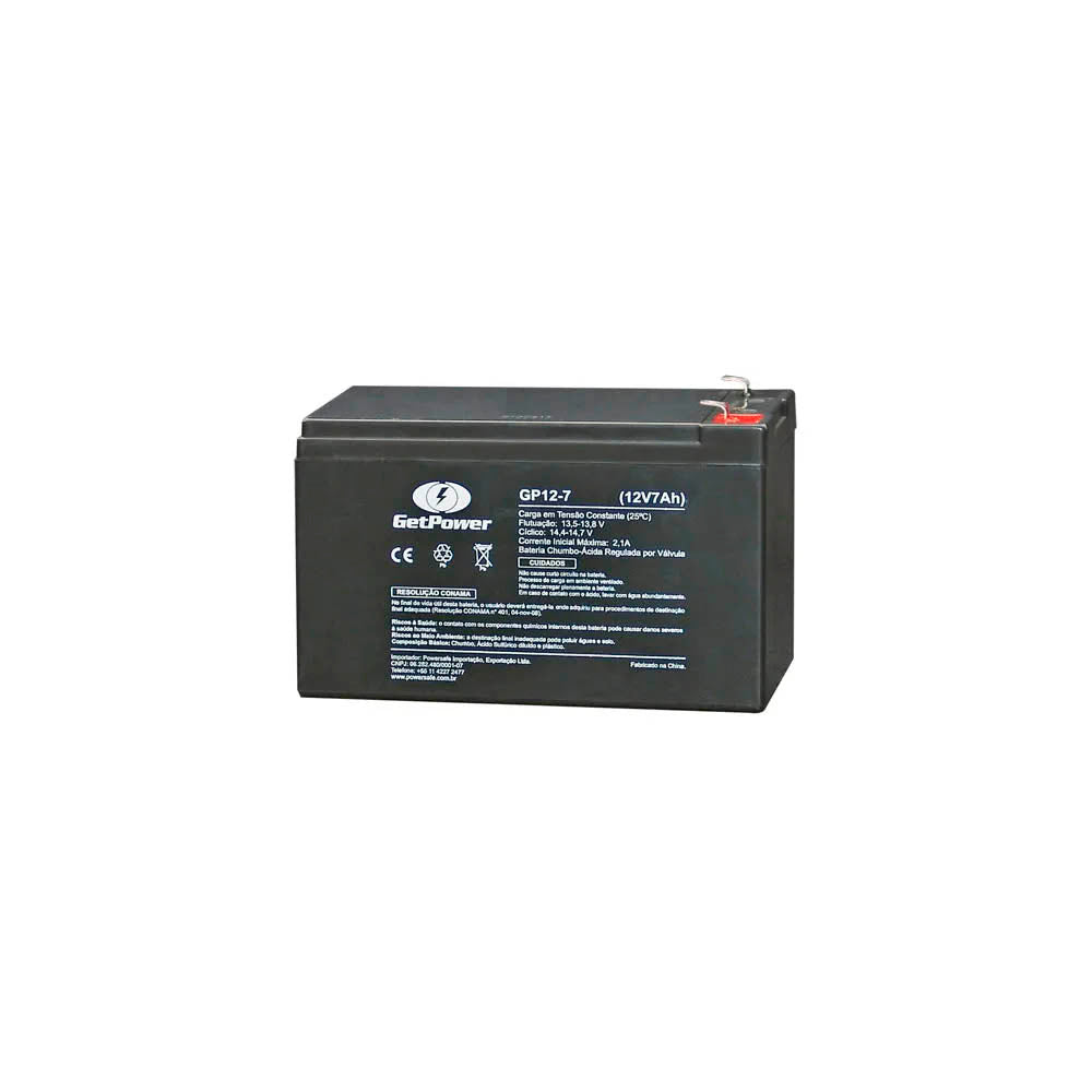 Bateria Para Nobreak 12v 7ah GetPower - 6347