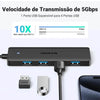 Hub Usb 3.0 Ugreen 4 Portas Ultra Fino - 25946