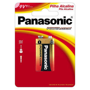 Bateria 9v Alcalina Panasonic - Truedata