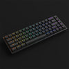 Teclado Gamer Mecanico Akko Asa 3068V2 Switch Jelly Pink RGB Preto