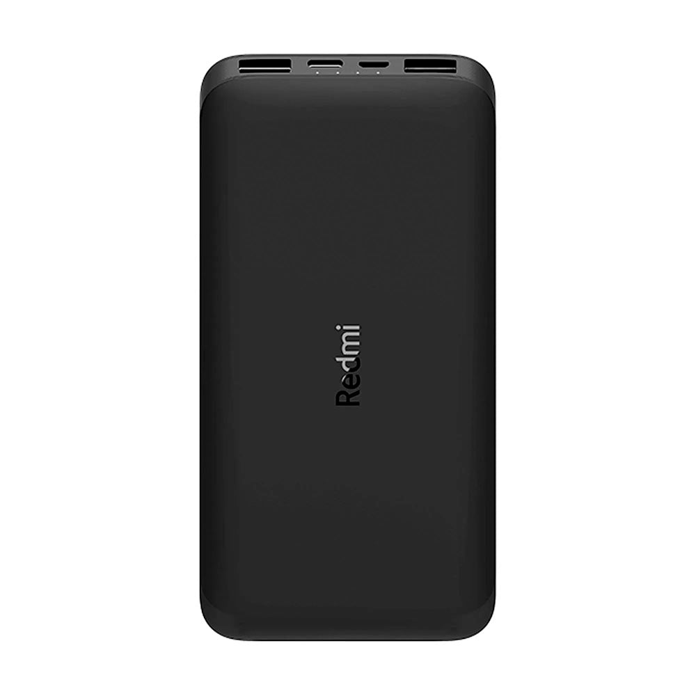 Carregador Portátil Redmi Power Bank 10000mAh Xiaomi Preto