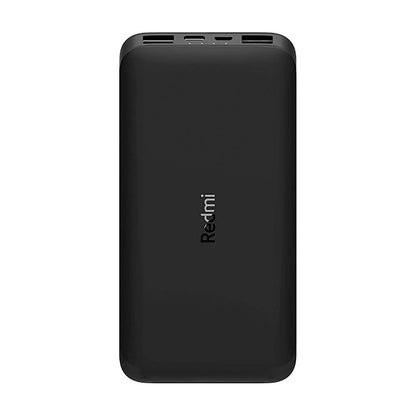 Carregador Portátil Redmi Power Bank 10000mAh Xiaomi Preto