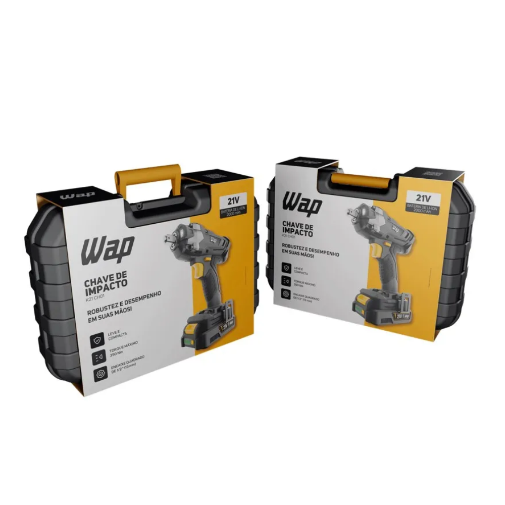 Chave de Impacto WAP C/ Bateria 21V - K21 CH01